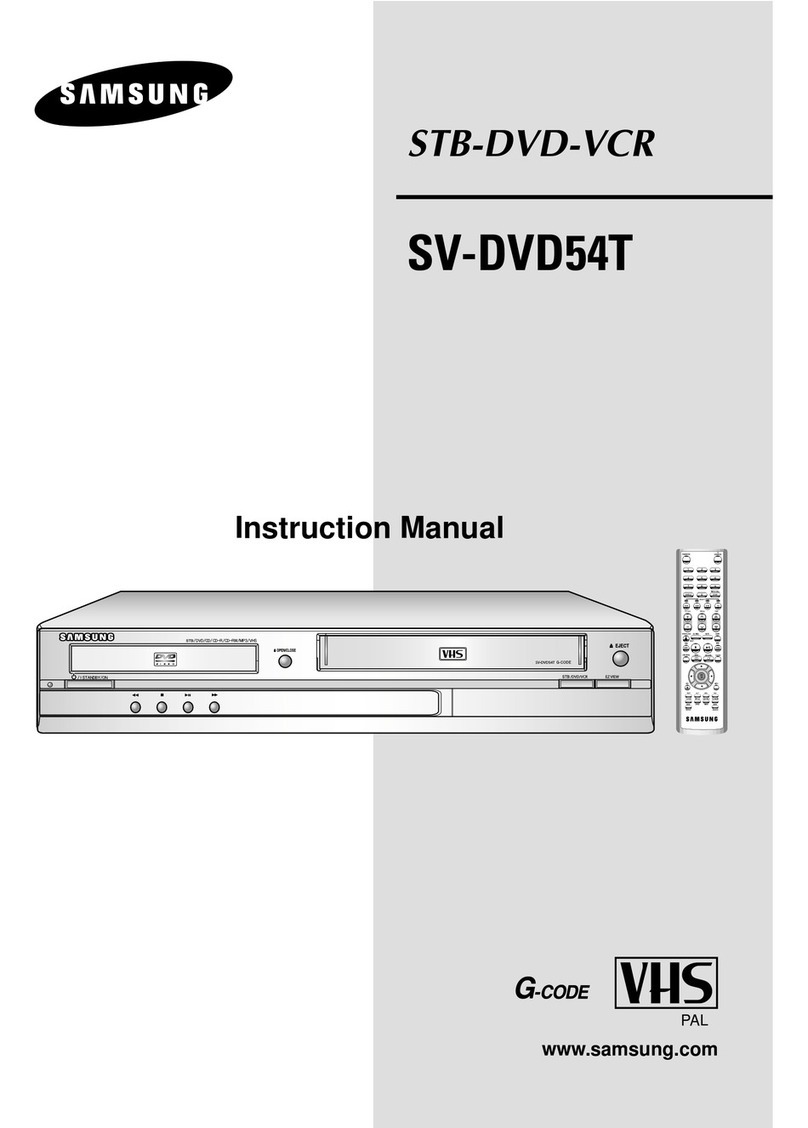 Samsung SV-DVD54T User manual
