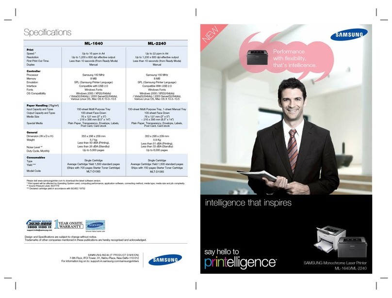 Samsung ML-1640 Series User manual
