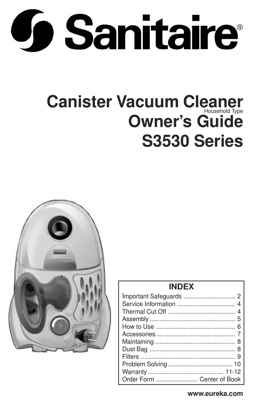 Sanitaire S3530 Series User manual