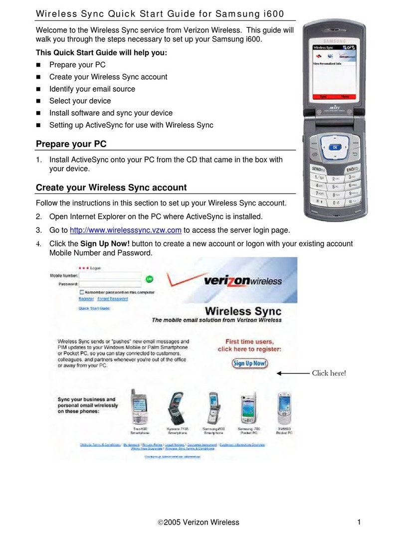 Samsung i600 User manual