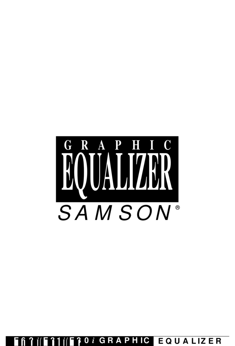 Samson E30I user manual