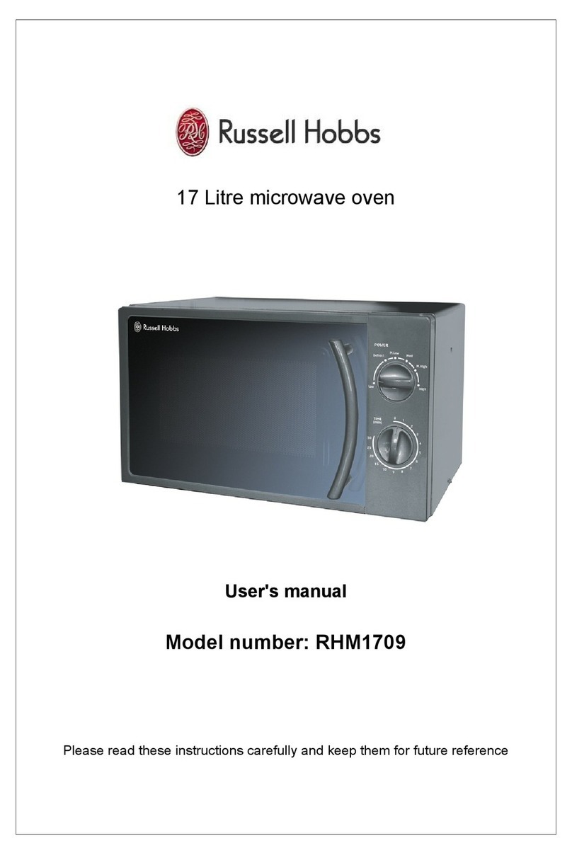 Russell Hobbs RHM1709 user manual