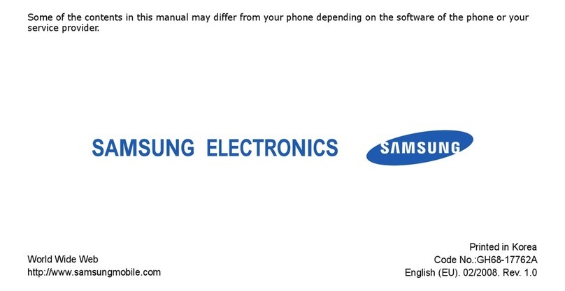 Samsung SGH L170 user guide