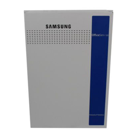 Samsung OFFICESERV 100 Series Specification sheet