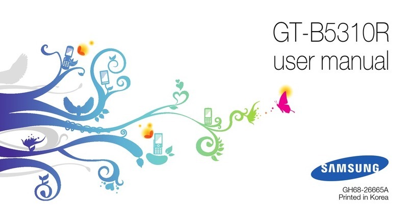 Samsung GT-B5310R User manual
