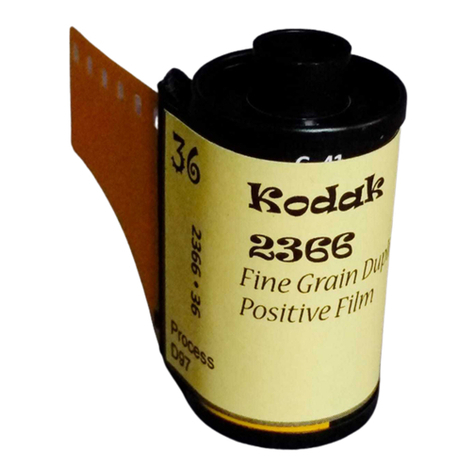 Kodak EASTMAN 2366 Instruction manual