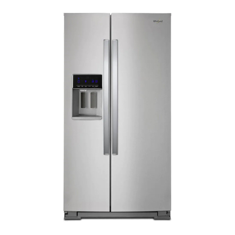 Whirlpool REFRIGERATOR User instructions