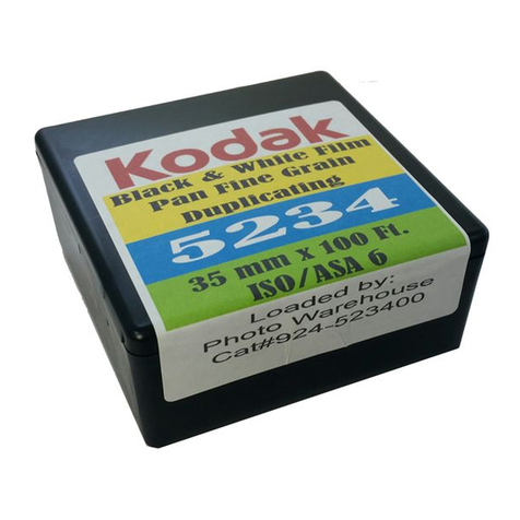 Kodak EASTMAN 5234 Instruction manual