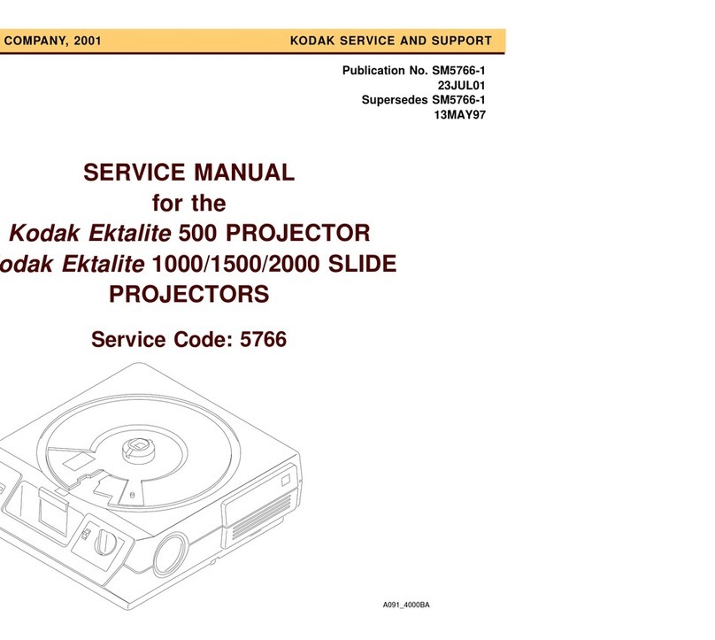 Kodak Ektalite 500 User manual