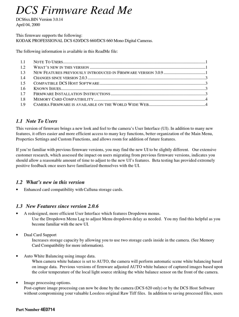 Kodak PROFESSIONAL DCS 560 Use and care manual
