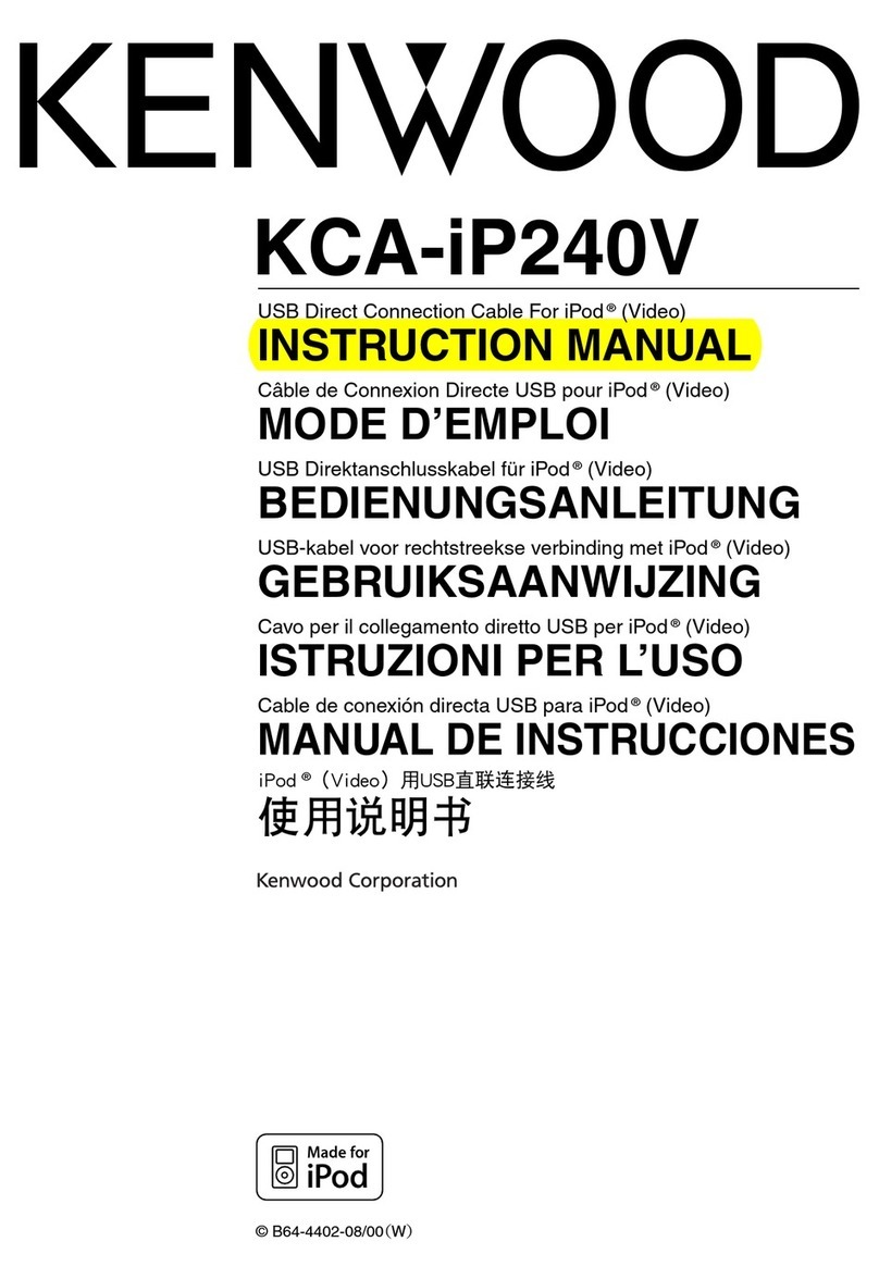 Kenwood KCA-iP240V instruction manual