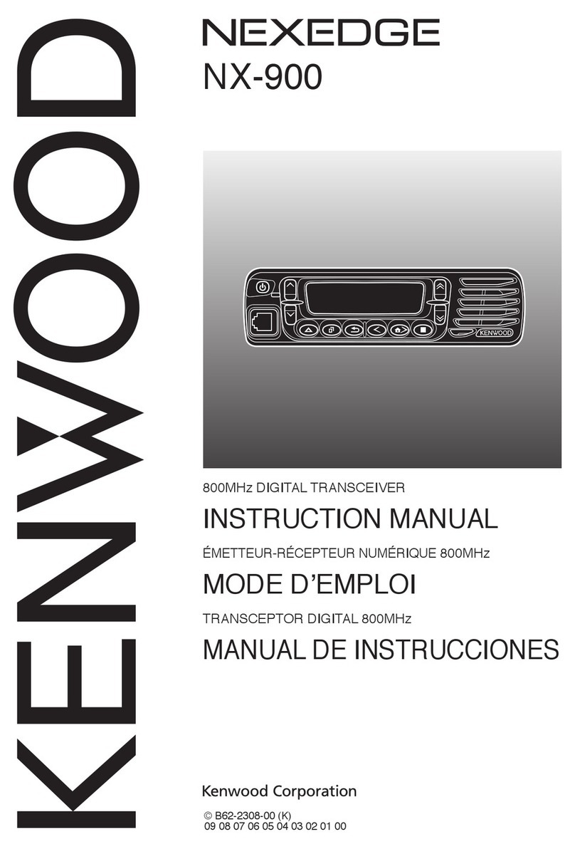 Kenwood NEXEDGE NX-900 User manual