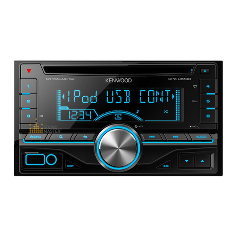 Kenwood DPX-U5130BT instruction manual