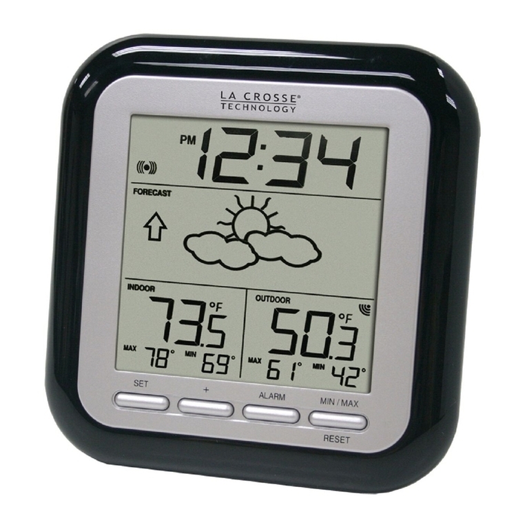 La Crosse Technology Wireless Weather Station User manual
