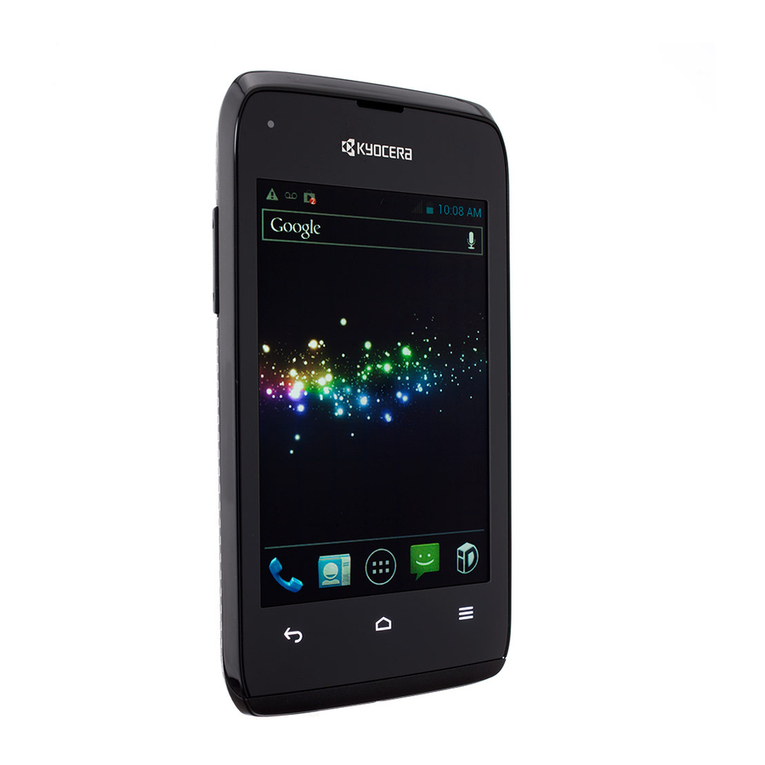Kyocera Virgin Event User manual