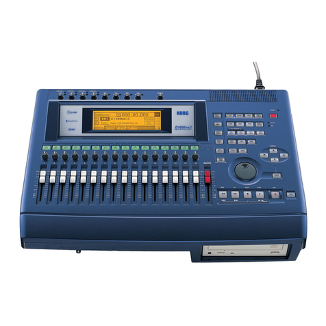 Korg EASYSTART D1600MKII User manual