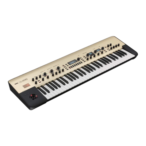 Korg King User manual