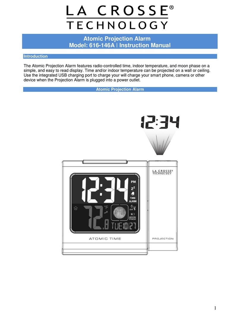 La Crosse Technology 616-146A instruction manual