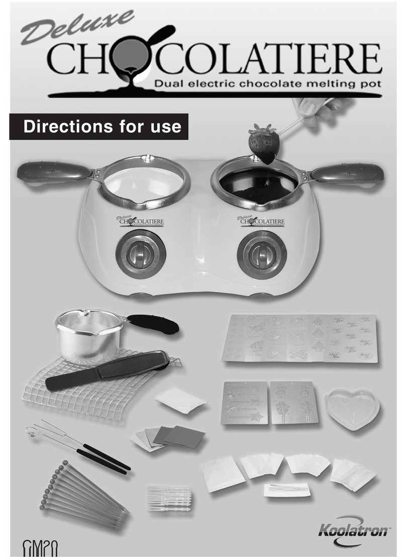 Koolatron TOTAL CHEF CM20 Directions for use