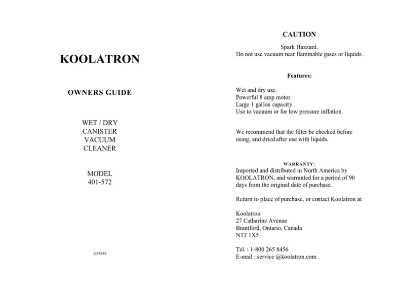 Koolatron 401-572 User manual