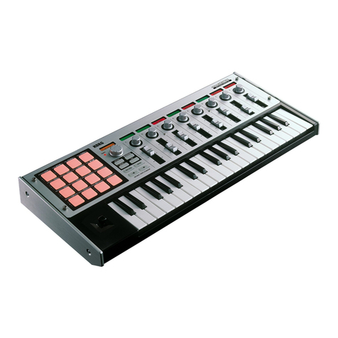 Korg microKONTROL User manual