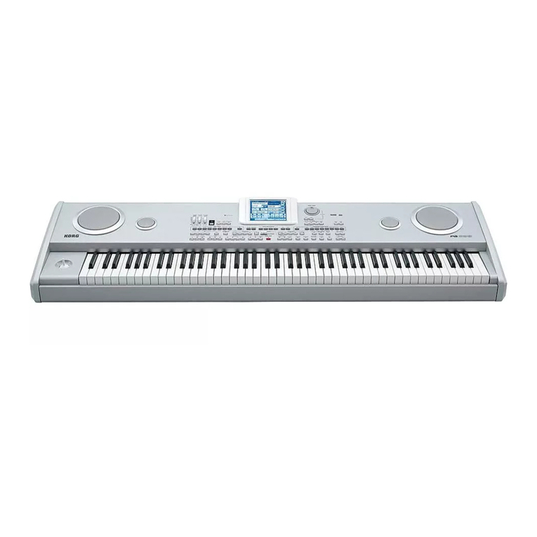 Korg Pa588 User manual