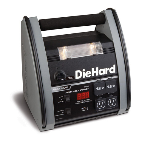 DieHard Portable Power 1150 Operator's manual