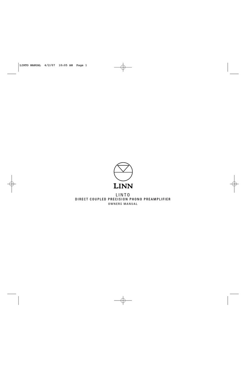 Linn LINTO owner's manual