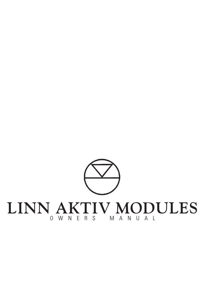 Linn AKTIV Crossover owner's manual