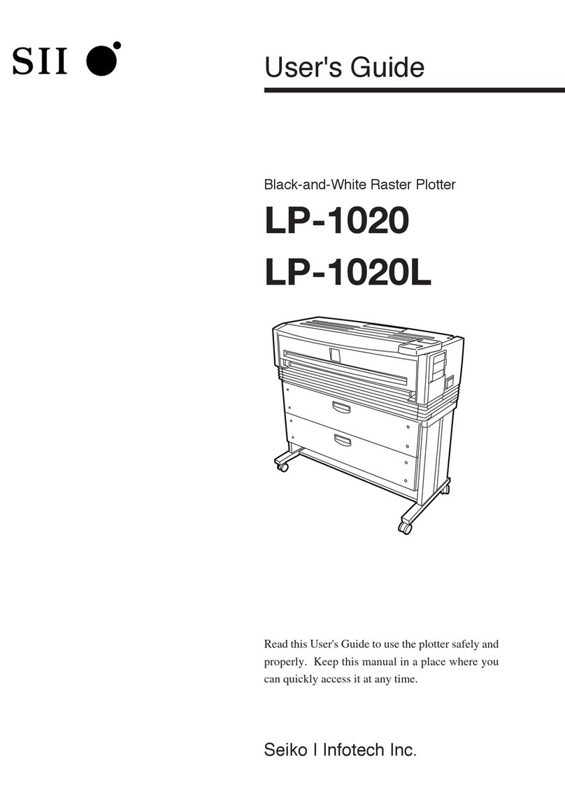 Seiko I Infotech LP-1020 user guide