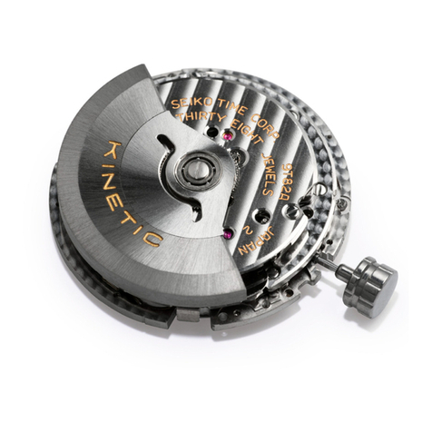 Seiko 9T82A Parts catalogue /technical guide