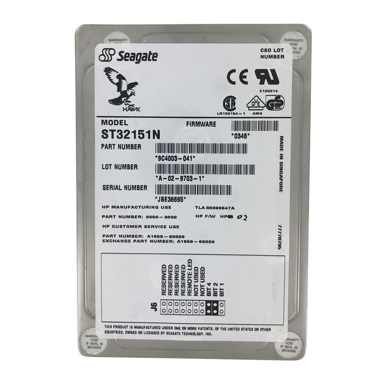 Seagate HAWK 2XL Family installation guide