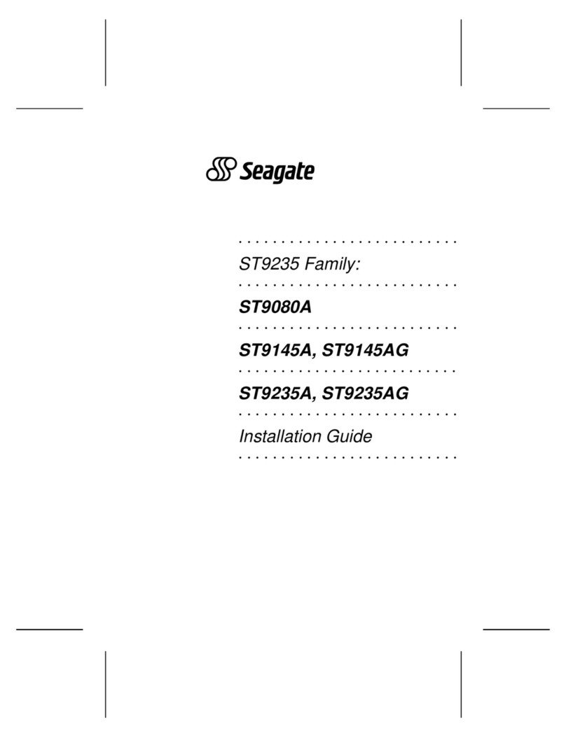 Seagate ST9235 Family installation guide