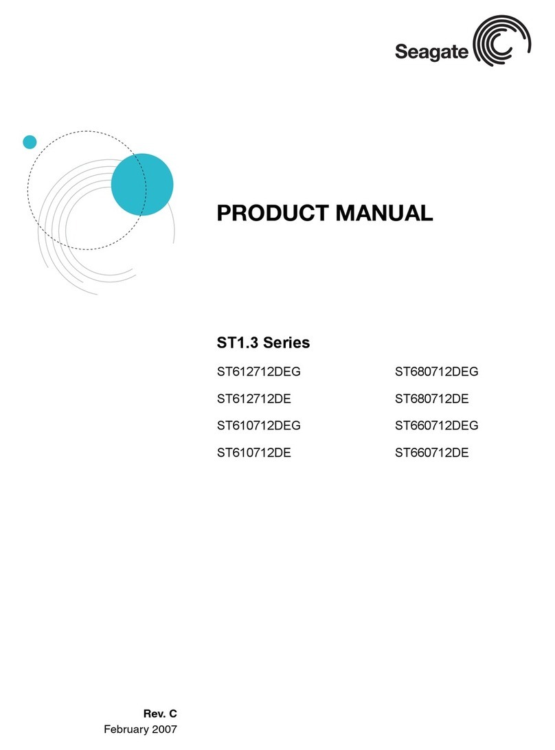 Seagate ST1.3 Series User manual