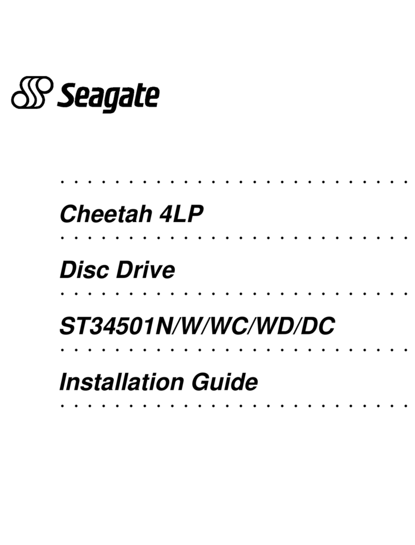 Seagate Cheetah 4LP User manual