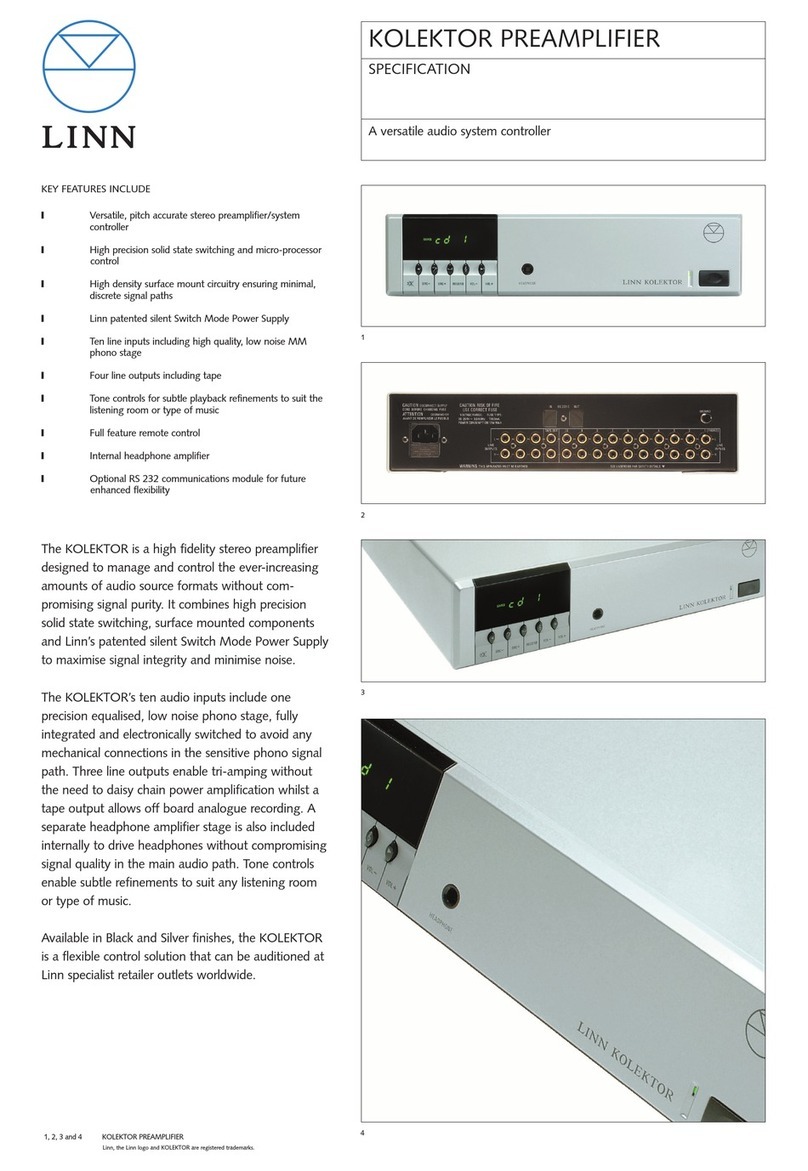 Linn Kolektor User manual