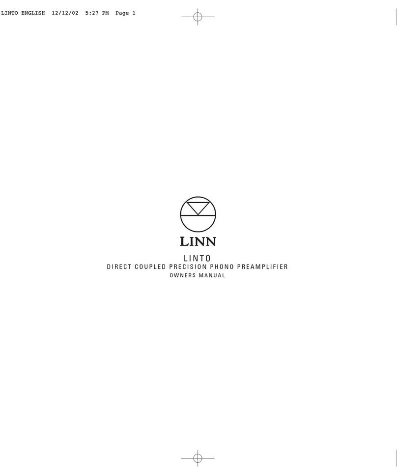 Linn LINTO owner's manual