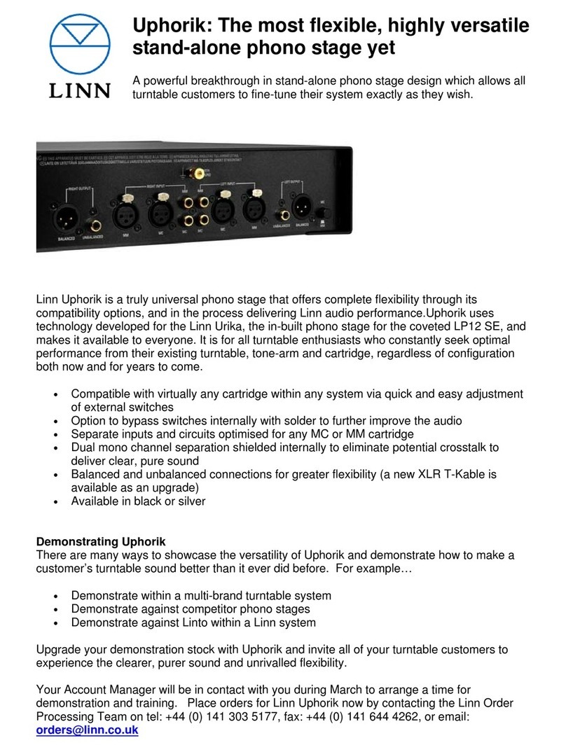 Linn Uphorik overview