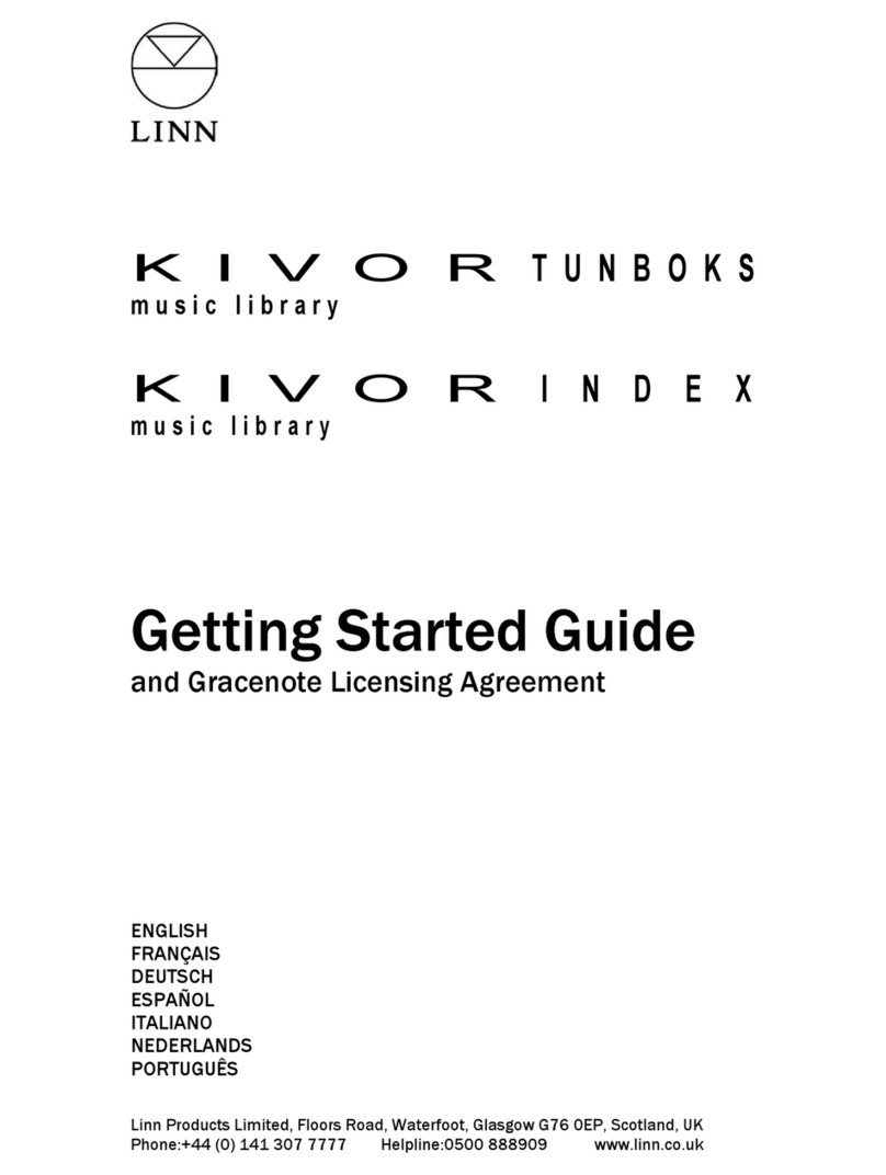 Linn Kivor Tunboks Getting started guide