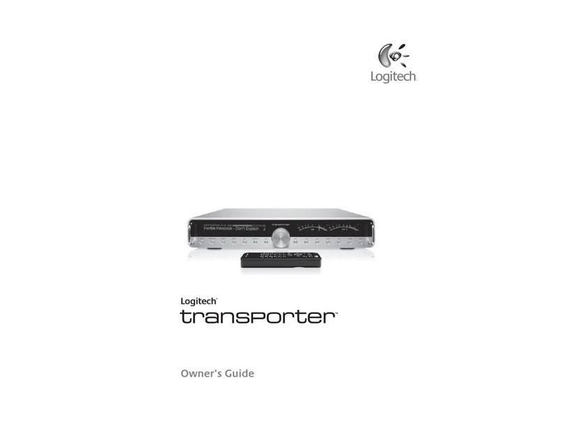 Logitech Transporter User manual