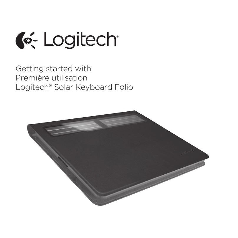 Logitech Keyboard Folio User manual