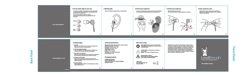 Logitech LoudEnough User manual