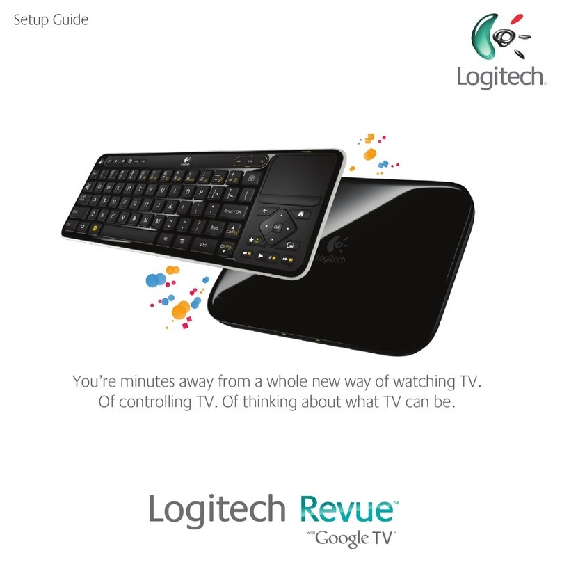 Logitech Revue Setup guide