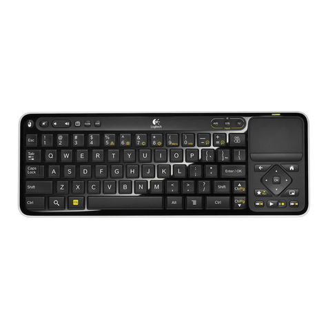 Logitech K700 User manual