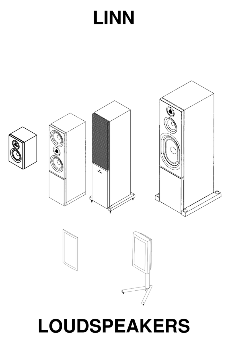 Linn LOUDSPEAKERS User manual