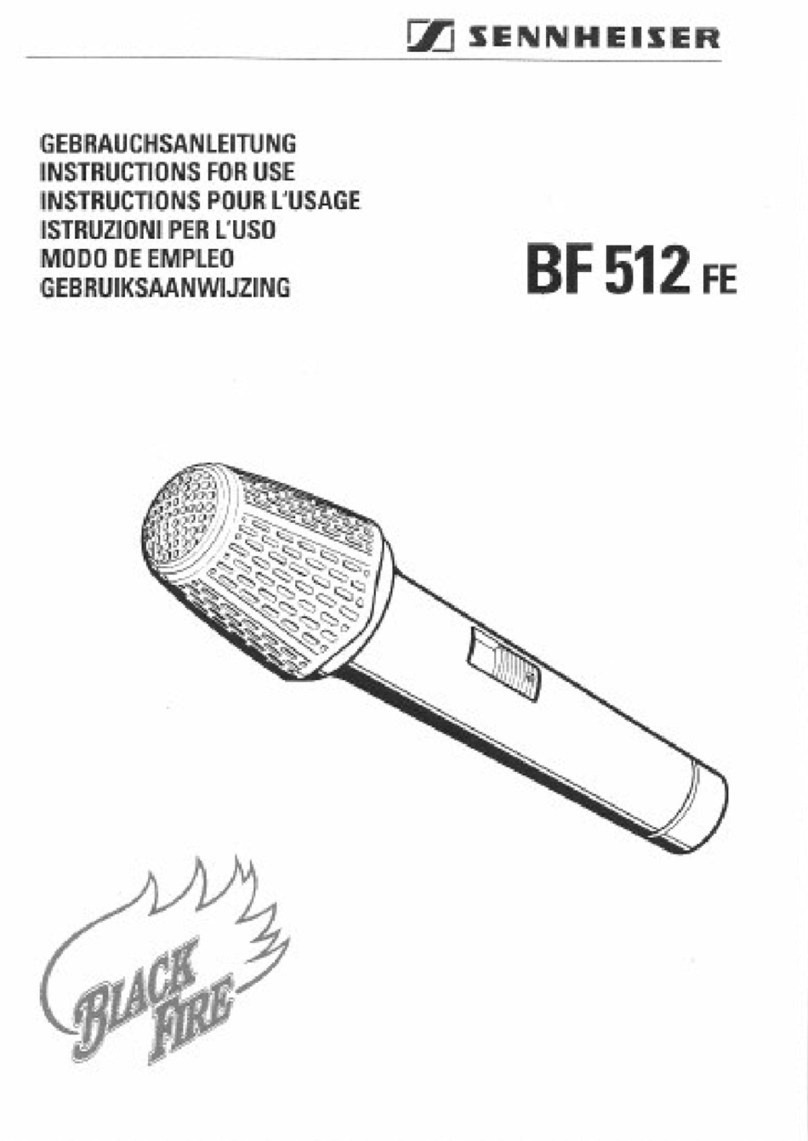 Sennheiser BF512 FE Instructions for use