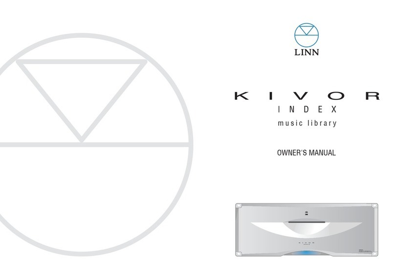 Linn KIVOR INDEX owner's manual