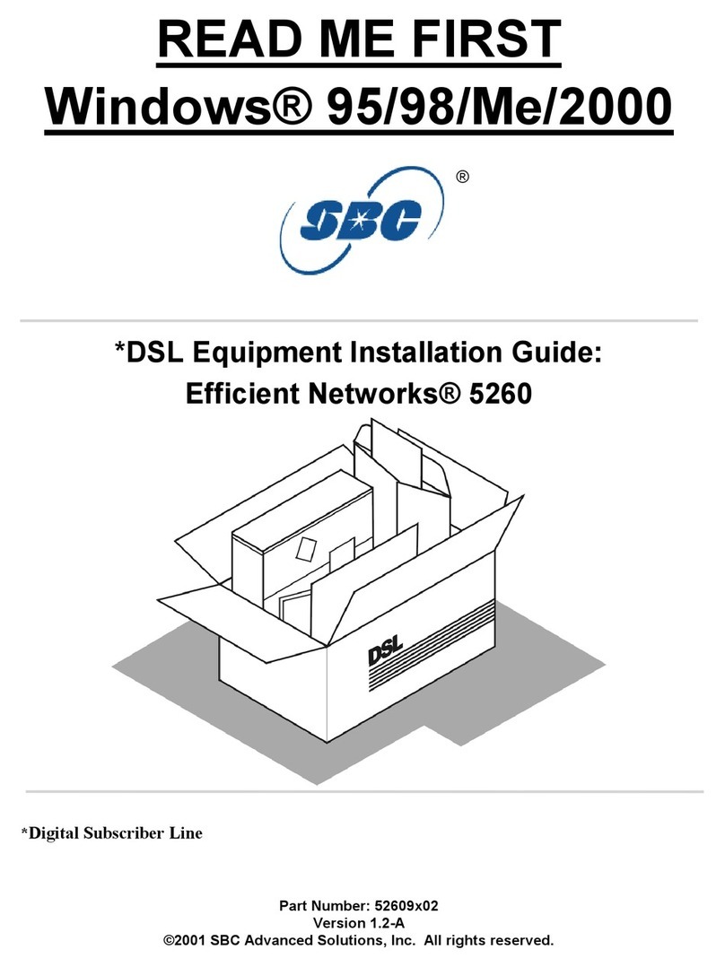 Efficient Networks 52609x02 installation guide