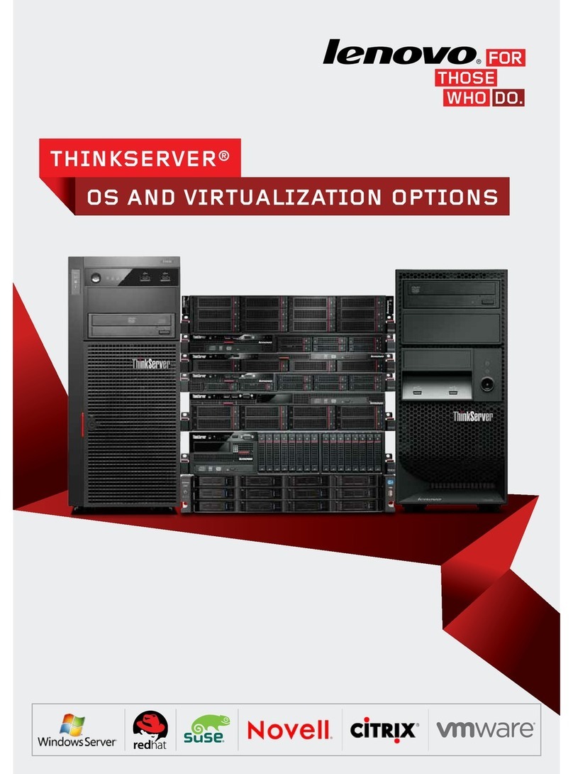 Lenovo ThinkServer User manual