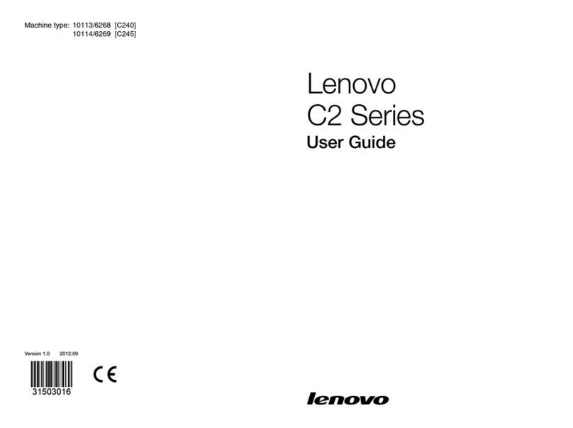 Lenovo C2 Series User manual